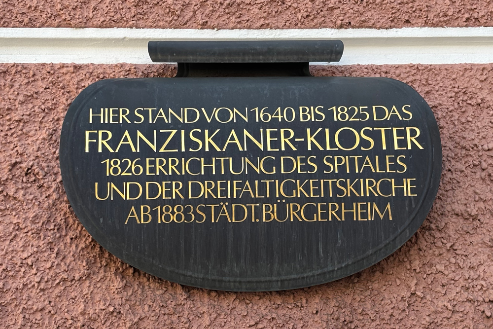 Ehemaliges Franziskanerkloster in Weilheim im Landkreis Weilheim-Schongau