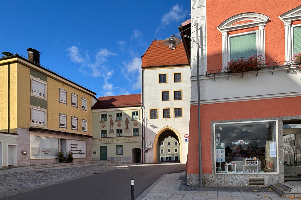 Stadtbefestigung Neumarkt-Sankt Veit - Oberes Markttor Stadtbefestigung Neumarkt-Sankt Veit im Landkreis Mühldorf am Inn
