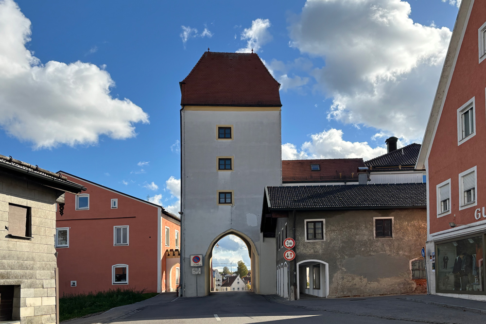 Stadtbefestigung Neumarkt-Sankt Veit - Oberes Markttor Stadtbefestigung Neumarkt-Sankt Veit im Landkreis Mühldorf am Inn