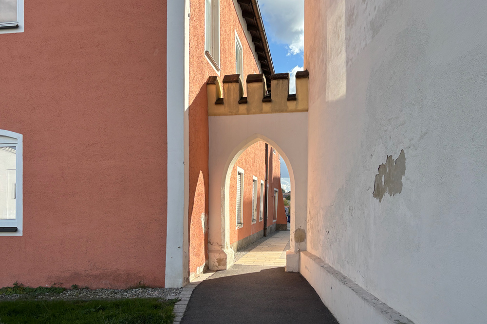 Stadtbefestigung Neumarkt-Sankt Veit - Unteres Markttor Stadtbefestigung Neumarkt-Sankt Veit im Landkreis Mühldorf am Inn