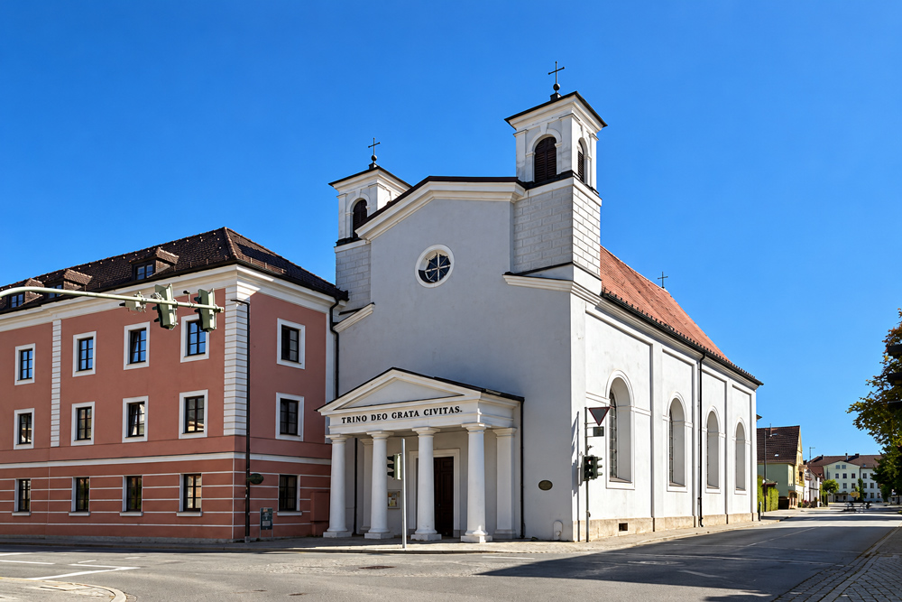 Ehemaliges Franziskanerkloster in Weilheim im Landkreis Weilheim-Schongau