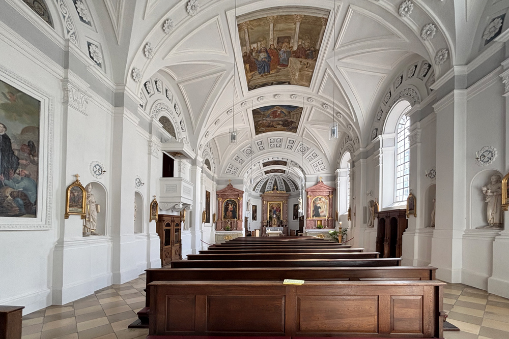 Ehemaliges Franziskanerkloster in Weilheim im Landkreis Weilheim-Schongau