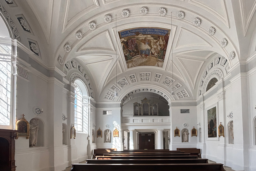 Ehemaliges Franziskanerkloster in Weilheim im Landkreis Weilheim-Schongau