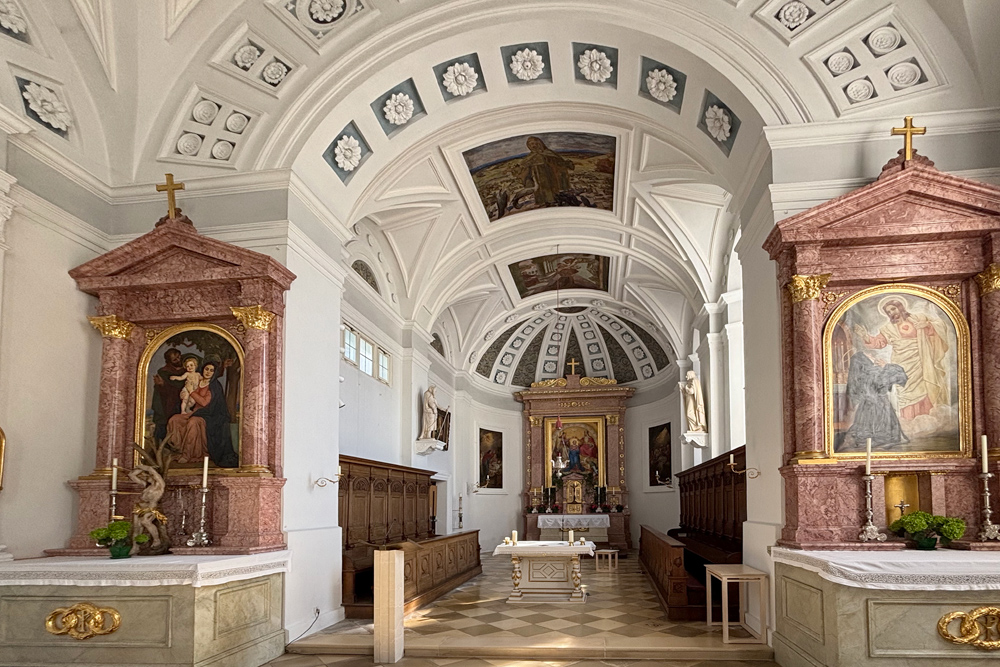 Ehemaliges Franziskanerkloster in Weilheim im Landkreis Weilheim-Schongau